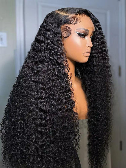 GlowMuse “Amani” Curly Synthetic Wig — Black African Small & Long Curls