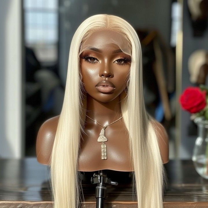 GlowMuse “Aria” Headband Wig — Medium-Length Straight Synthetic Wig